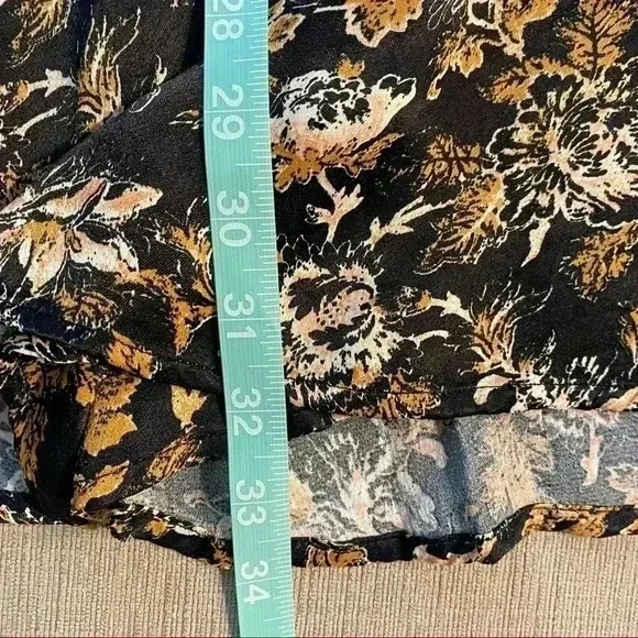 Free People Lucie Mini Dress in Black Combo With Lace Detail Size 8 - Picture 15 of 16